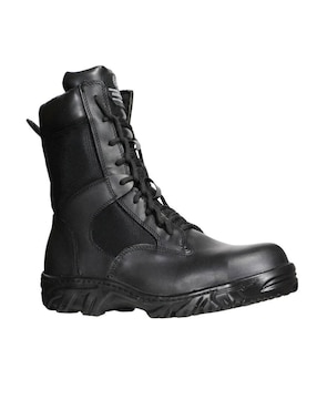 Bota industrial Edubto de cuero y tela