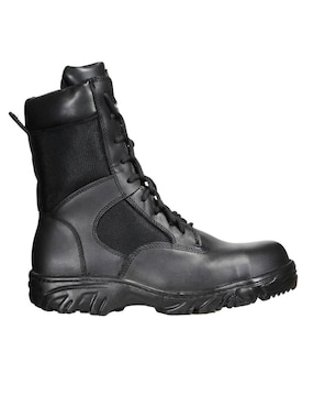 Bota industrial Edubto de cuero y tela