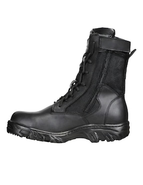 Bota industrial Edubto de cuero y tela