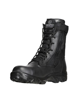 Bota industrial Edubto de cuero y tela