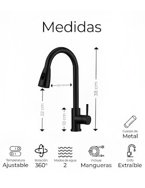 Monomando para cocina Xtellar