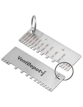 Calibrador de acero inoxidable Ventdepot