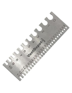 Calibrador de acero inoxidable Ventdepot