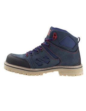Bota industrial jeep de cuero y piel
