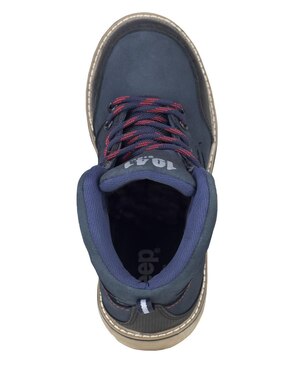 Bota industrial jeep de cuero y piel