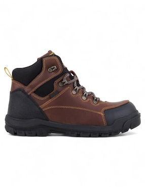 Bota industrial Rbcollection de cuero y tela