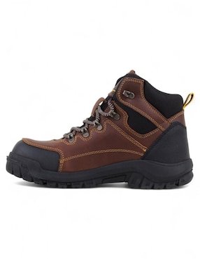 Bota industrial Rbcollection de cuero y tela