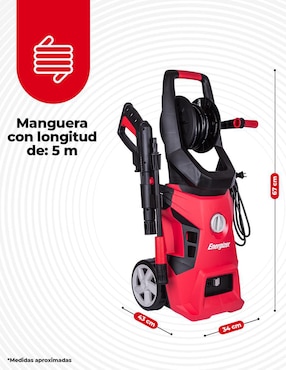 Hidrolavadora Energizer EZX1800 2000 psi