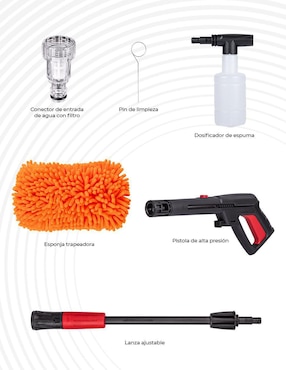 Hidrolavadora Energizer EZX1800 2000 psi