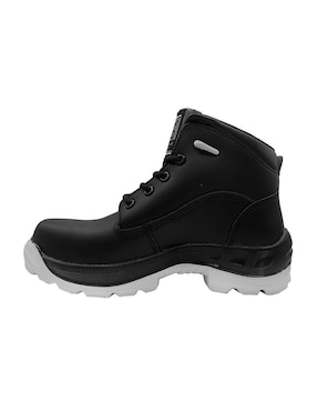 Bota Caribu de cuero y piel
