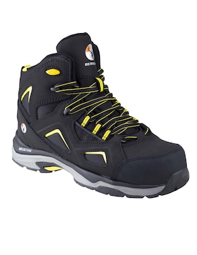 Bota industrial Berrendo de cuero y tela