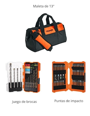 Rotomartillo, atornillador y llave Truper COMBO 40 W