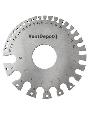 Calibrador de acero inoxidable Ventdepot