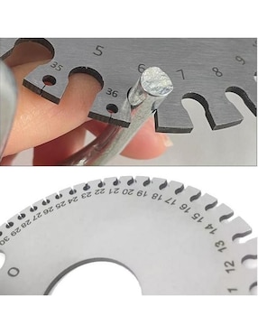 Calibrador de acero inoxidable Ventdepot