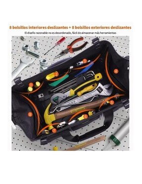 Bolsa portaherramientas para electricista Lab.G de nylon