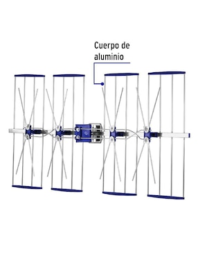 Antena de televisión Truper