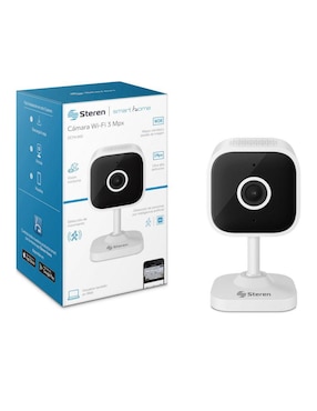 Cámara individual de seguridad Steren alámbrica Full HD 47° a 100° con capacidad para grabar visión nocturna para interior