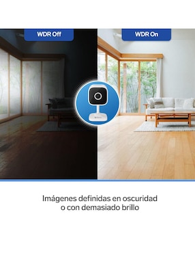 Cámara individual de seguridad Steren alámbrica Full HD 47° a 100° con capacidad para grabar visión nocturna para interior