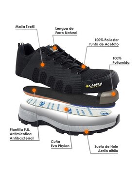 Zapatos de seguridad Caribu