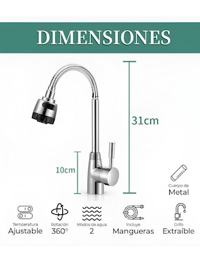 Monomando para cocina Xtellar
