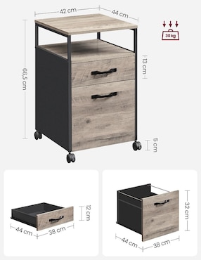 Gabinete armable Bostor Songmics Home