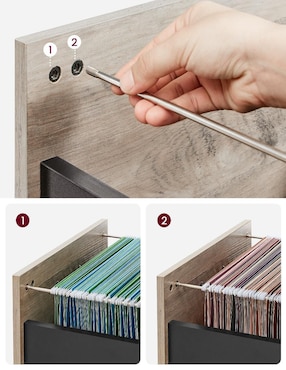 Gabinete armable Bostor Songmics Home