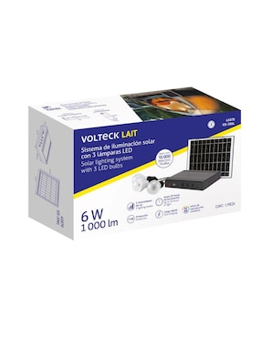 Set lámparas Volteck blanca Kit Para Acampar