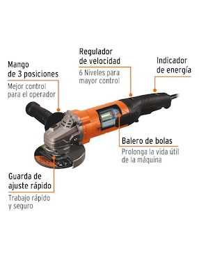 Esmeril angular Truper 120-240 V