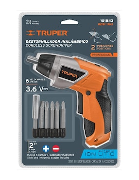 Destornillador eléctrico Truper