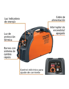 Soldadora Truper 102236 130 A