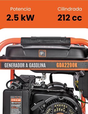 Generador de gasolina Daewoo