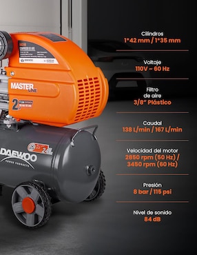 Compresor 24 l Daewoo 2 hp