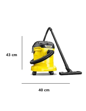 Aspiradora Karcher kwd-2 15 litros