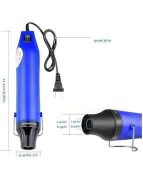 Pistola de calor Lab.G de  1000 W