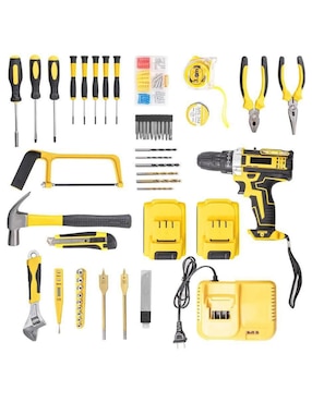 Kit de taladro y herramienta manual inalámbrico Lab.G de 100 V
