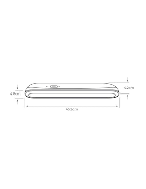 Linterna de seguridad Tecnolite 7EMLED45MV65B Merope II