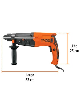 Rotomartillo y brocas Truper 103066 800 W