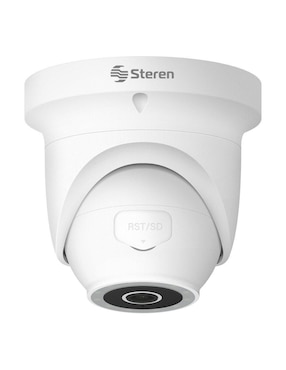 Cámara individual de seguridad Steren inalámbrica Full HD 10° a 90° con capacidad para grabar visión nocturna para exterior