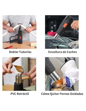 Pistola de calor Lab.G de 2000 W
