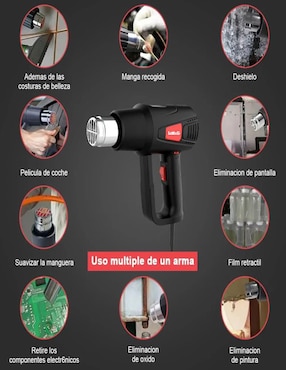 Pistola de calor Lab.G de 2000 W