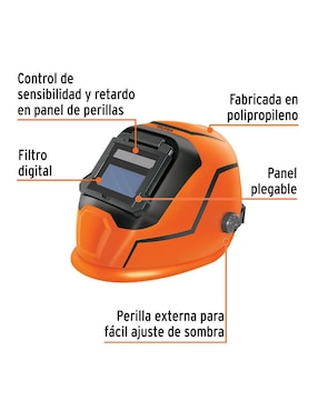 Careta para soldar Truper Profesional Digital
