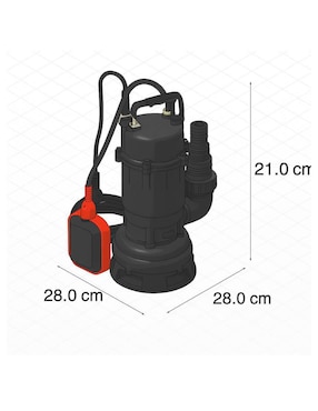 Bomba de agua sumergible Igoto 3/4 HP