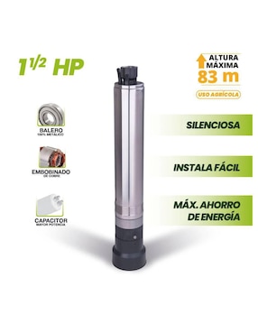 Bomba de agua sumergible Igoto 1 1/2 HP