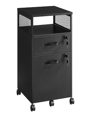 Gabinete superior armable Bostor Songmics Home de madera con metal