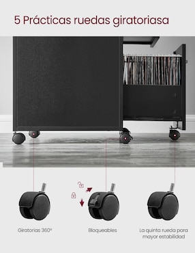 Gabinete superior armable Bostor Songmics Home de madera con metal