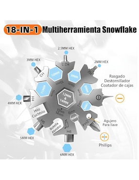 Llave mixta Xtellar punta hexagonal