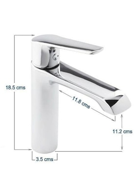 Llave mezcladora para baño Urrea