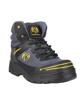 Bota industrial Ram de cuero y tela