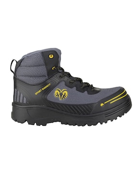 Bota industrial Ram de cuero y tela