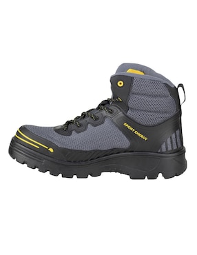 Bota industrial Ram de cuero y tela
